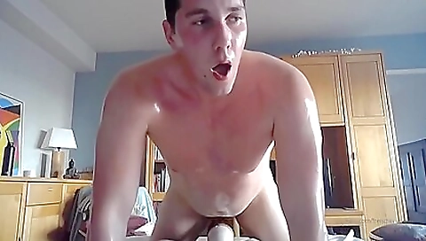 Horny couple enjoys hot sex