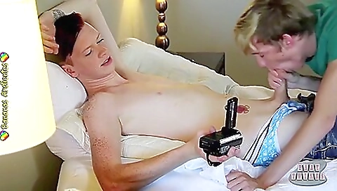 Sexy blonde fucked by a younger acquireali relieve threeway