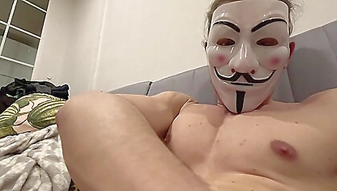 Sexy blonde fucked by a dildo
